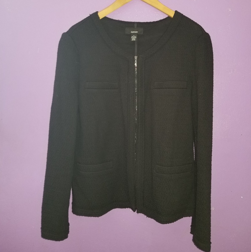 Alfani light black jacket